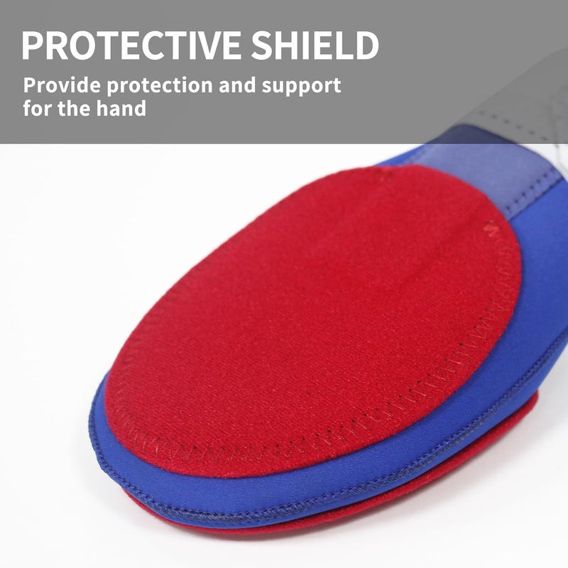 Heyear Baseball Sliding mitt, Sliding Mitt for Youth, Baseball Softball Glove for Hand Protection, Breathable and Durable, Adjustable Elastic Wrist Strap, Ambidextrous Design - Image 4